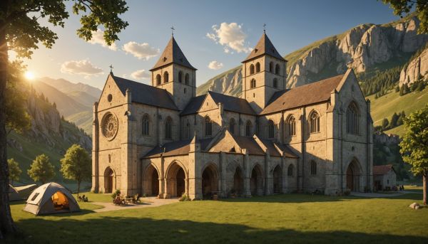 Conques aveyron : abbatiale sainte-foy, tympan et patrimoine avec le camping le caussanel