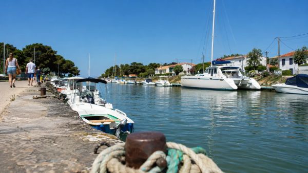 Visitez le port de Boyardville sur l'île d'Oléron