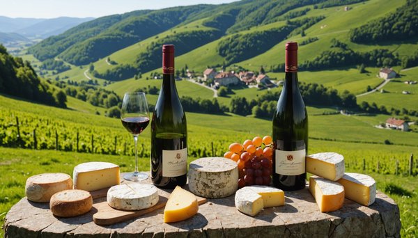 Plongez dans la gastronomie du massif du Jura : fromages et vins à découvrir