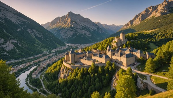 Briançon hautes-alpes patrimoine : fortifications et histoire avec le camping les princes d'orange